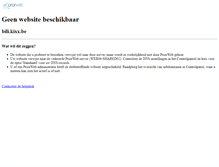 Tablet Screenshot of bili.kixx.be